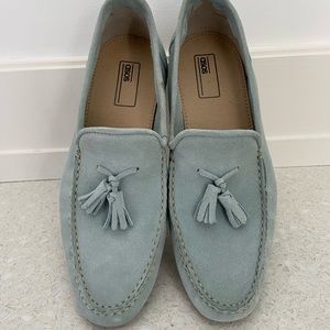 ASOS faux suede tassel loafer